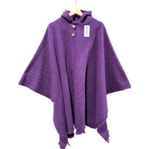 Poncho Cordillera morado
