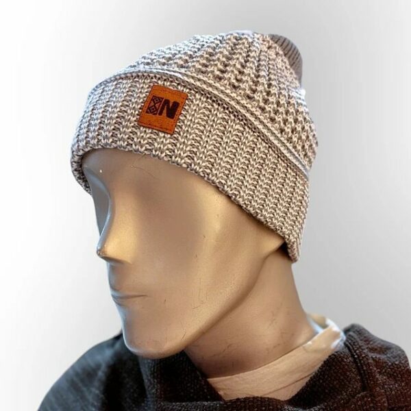 Gorro de Lana Gris Claro
