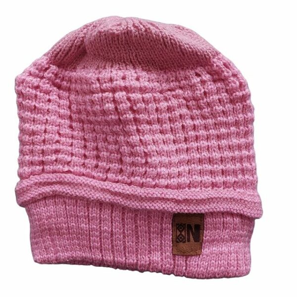 Gorro de Lana Rosado - Imagen 2