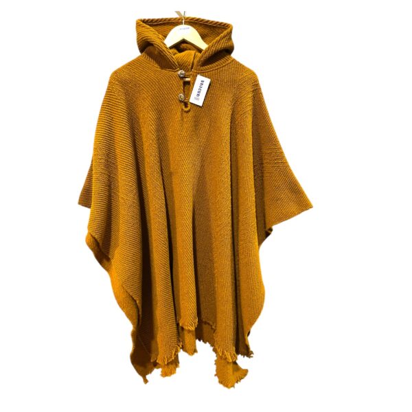 Poncho Patagonia Mostaza