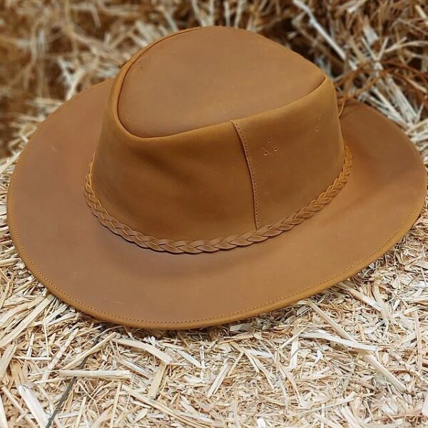 Sombrero Cuero Envejecido - Imagen 2