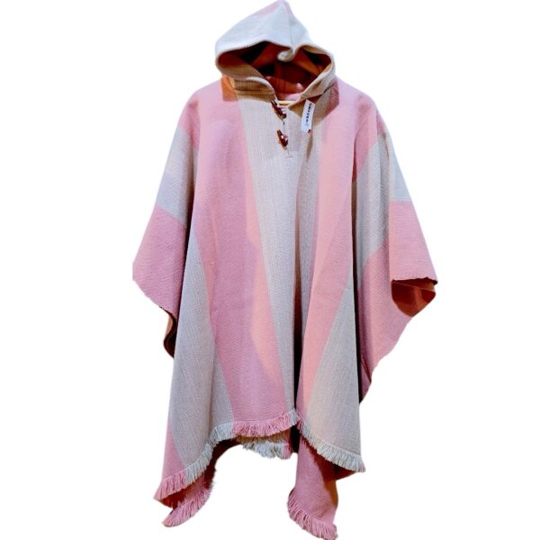 Poncho de Lana Artesanal, Del Valle