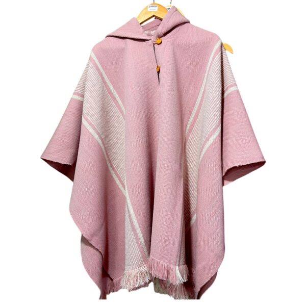 Poncho de Lana Artesanal, Del Valle