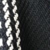 Poncho Patagonia Doble Negro Blanco - Imagen 2