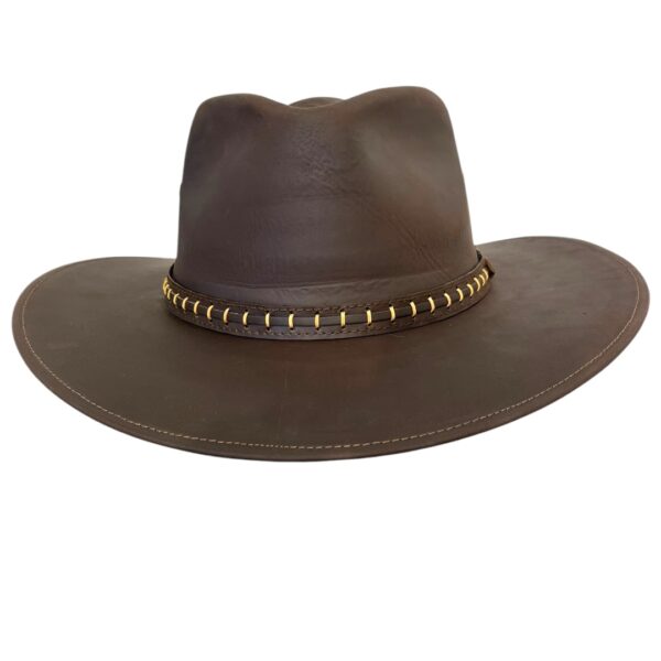 Sombrero de cuero modelo Indiana - Imagen 3