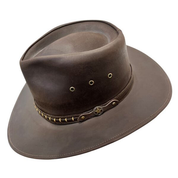 Sombrero de cuero modelo Indiana