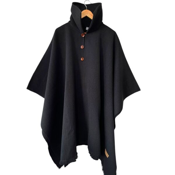 poncho artesanal estilo castilla