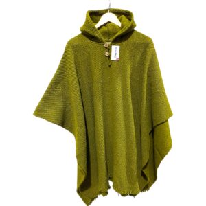 poncho patagonia verde