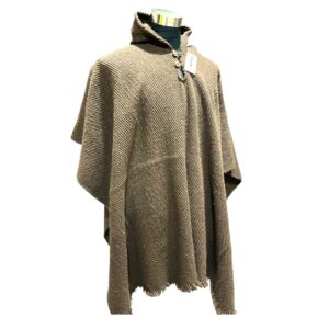 Poncho Patagonia doble café