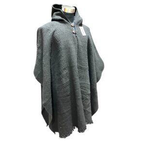 Poncho Patagonia Doble negro