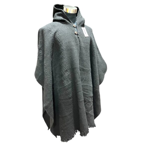 Poncho Patagonia Doble negro